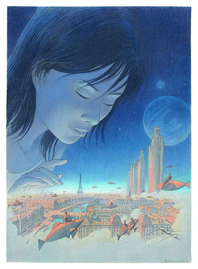 02 - Revoir-Paris Schuiten-Peeters Couverture album Casterman